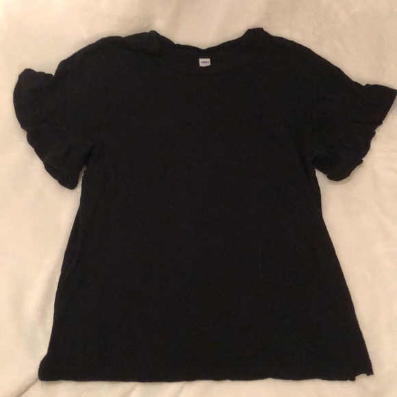 old navy ruffle sleeve top